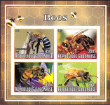 GABON 2017 ŽIVALI ŽUŽELKE INSEKTI ČEBELE ČEBELARSTVO ** mala pola (26)
