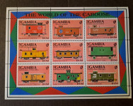 Gambija 1991, blok železnice, vlaki
