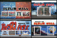 GAMBIJA 2014 BERLINSKI ZID GRAFITI ** Mi 6972/79+B898/99 komplet (17)