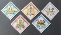 GANA 1973 SKAVTI ORGANIZACIJE ** Mi 505/509 ** serija (HV-113)
