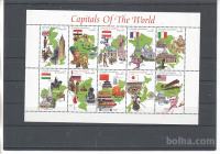 GRENADA - MESTA, znamenitosti - blok** - (msmk)