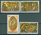 Gvineja 1967 umetnost slikarstvo ZN serija MNH**