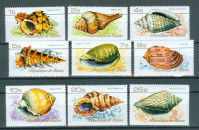 Gvineja 1977 morski polži serija MNH**