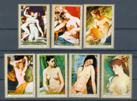 Gvineja Ekvatorialna 1973 umetnost slikarstvo serija MNH**