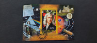 Isaac Newton - Slonokoščena obala 2012 - blok, žigosan (Rafl01)