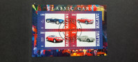 klasični avtomobili (III) - Malawi 2013 blok 4 znamk, žigosan (Rafl01)