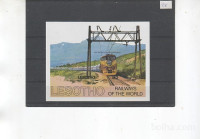 LESOTO - ŽELEZNICA - blok** nezobčan - (msmk)