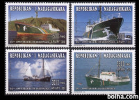 MADAGASKAR 1996 GREENPEACE LADJE ** Mi 1794/1797 ** serija (SKLA-01)