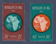 MALI 1962 - Afriška poštna zveza