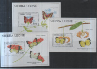 METULJI, INSEKTI, Siera Leone, nežigosano** - (msmk)