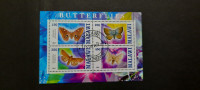 metulji (IV) - Malawi 2013 - blok 4 znamk, žigosan (Rafl01)