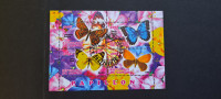 metulji (I) - Kongo 2012 - blok 4 znamk, žigosan (Rafl01)