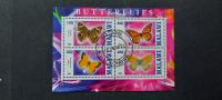 metulji (I) - Malawi 2013 - blok 4 znamk, žigosan (Rafl01)