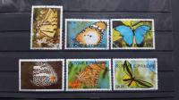 metulji - Sao Tome E Principe 1990 - Mi 1191/1196 - žigosane (Rafl01)