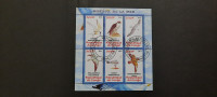 morske ptice - Kongo 2011 - blok 6 znamk, žigosan (Rafl01)