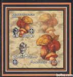 MOZAMBIK 2002 GOBE SKAVTI FLORA * Mi 2469 * blok nezobč (SKLA-1)