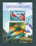 Mozambik 2016 ptice čebelar blok MNH**