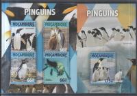 MOZAMBIK - ŽIVALI, PINGVINI, nežigosano** - (msmk)
