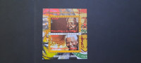 Nelson Mandela - Kongo 2011 - blok 2 znamk, žigosan (Rafl01)