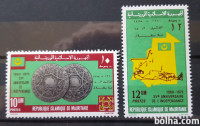 neodvisnost - Mavretanija 1975 - Mi 520/521 - serija, čiste (Rafl01)