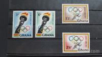 olimpijske igre - Gana 1960 - Mi 84/87 - serija, čiste (Rafl01)