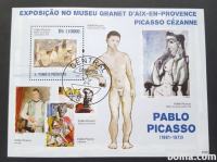 Picasso - Sao Tome E Principe 2009 - Mi B 738 - blok, žigosan (Rafl01)