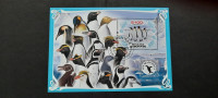 pingvini - Gabon 2019 - blok, žigosan (Rafl01)