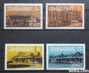 poštna banka - Zimbabwe 1980 - Mi 247/250 - serija, čiste (Rafl01)