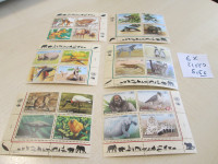 PRODAM 6X ZNAMKE V ČETVERČKIH ČISTE-TEMA FAVNA