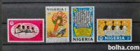 proti rasizmu - Nigerija 1971 - Mi 245/248 - serija, čiste (Rafl01)