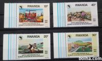 razvojna banka - Ruanda 1990 - Mi 1429/1432 - serija, čiste (Rafl01)
