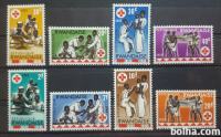 rdeči križ - Ruanda 1963 - Mi 44/51 - serija, čiste (Rafl01)
