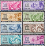RUANDA 1966 DEDIŠČINA UNESCO ZEBRA ZNANOST ** Mi 193/200 * serija (77)