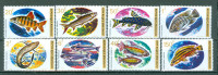 Ruanda 1973 fauna ribe serija MNH**