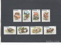 RUANDA - DOMAČE ŽIVALI - MI. 966/973** - (msmk)
