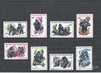 RUANDA - ŽIVALI, GORILE, OPICE - MI. 400/07** - (msmk)