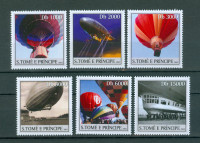 Sao Tome 2003 cepelini baloni serija MNH** 6% Michela