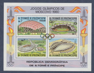 Sao Tome e Principe 1980 - olimpijske igre v Moskvi