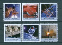 Sao Tome in Principe 2003 vesolje serija MNH**