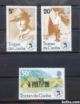 skavti - Tristan Da Cunha1982 - Mi 327/329 - serija, čiste (Rafl01)