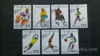 šport - Tanzanija 1993 - Mi 1467/1473 - serija, žigosane (Rafl01)