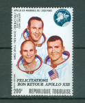 Togo 1970 vesolje letalska znamka MNH** 6% Michela