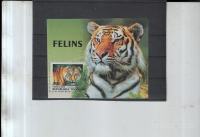 TOGO - MAČKE, TIGER - blok** - (msmk)