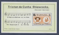 Tristan da Cunha - potopljene ladje, glaba