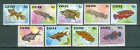 Zaire 1978 fauna ribe serija MNH**