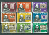 Zaire 1980 znamka na znamki serija MNH**
