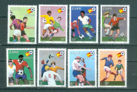 Zaire 1981 nogomet serija MNH**