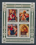 Zaire 1983 slikarstvo Rafael serija v bloku II MNH**