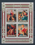 Zaire 1983 slikarstvo Rafael serija v bloku I MNH**