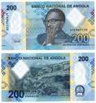 ANGOLA 200 kwanzas 2020 UNC